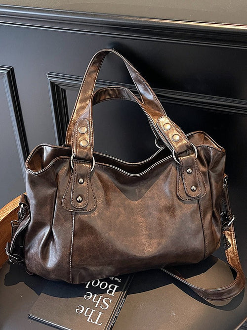 Bolso Tote Retro Casual de Diseño Exclusivo - LOVRA DESIGN