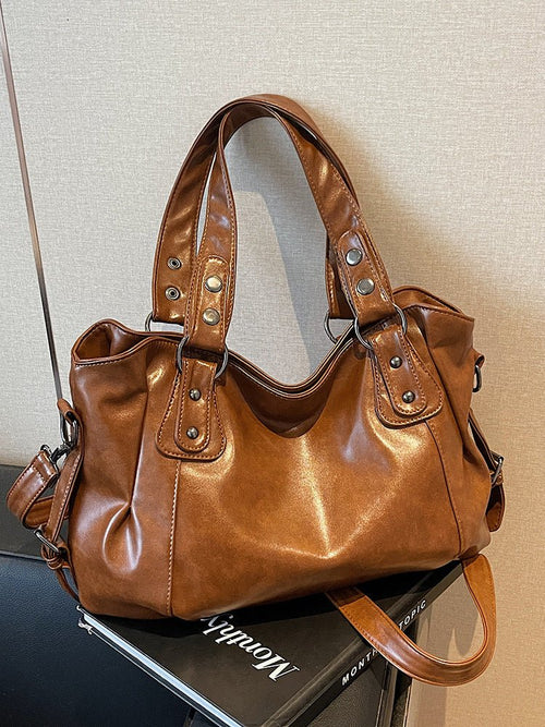 Bolso Tote Retro Casual de Diseño Exclusivo - LOVRA DESIGN