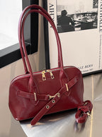 Mode retro skal handhållen axelväska crossbody-väska