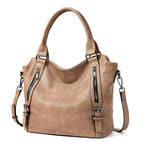 Bolso Tote Bandolera Retro de Gran Capacidad