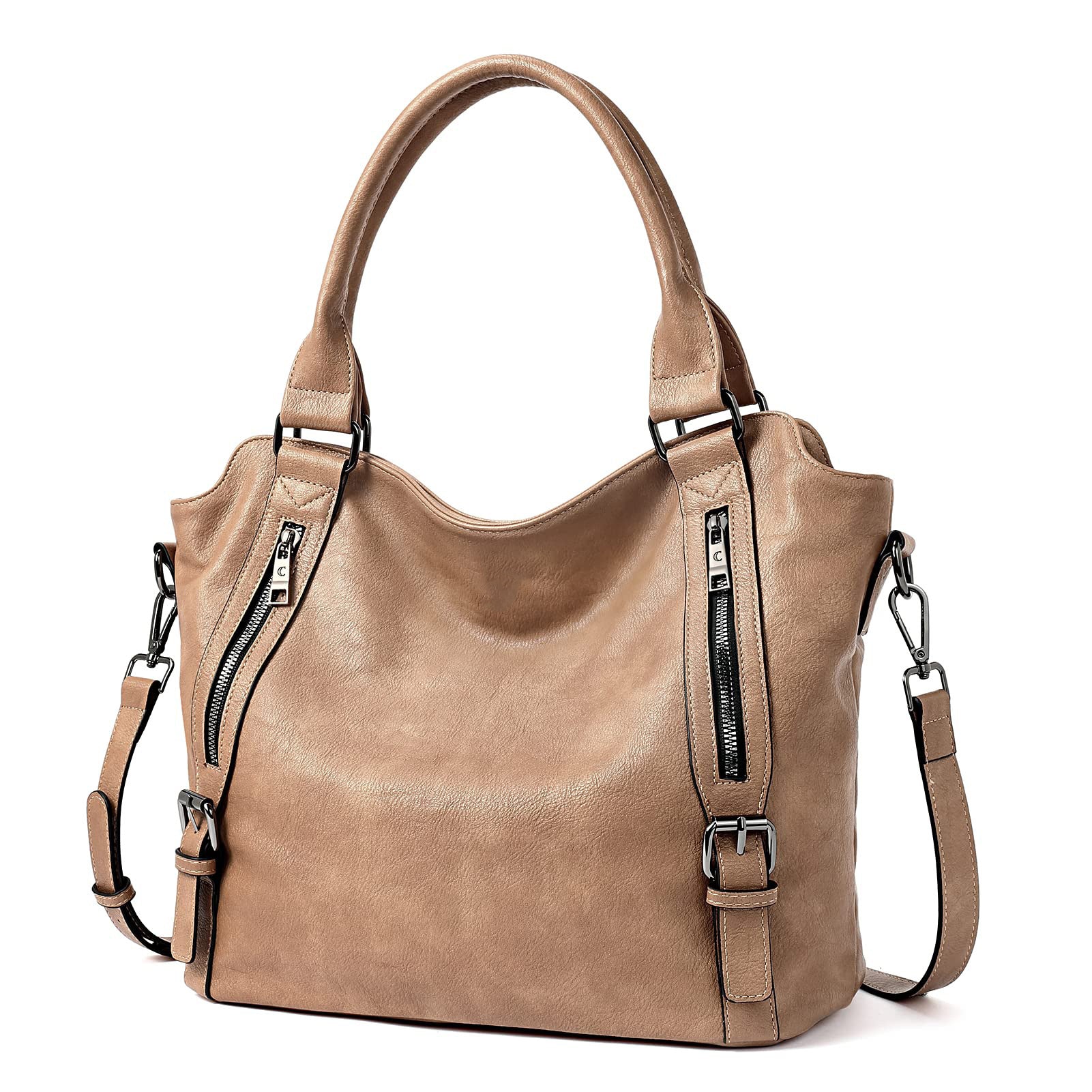 Bolso Tote Bandolera Retro de Gran Capacidad