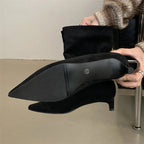 Elegantes Botas de Ante Marrón - LOVRA DESIGN