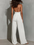 Mono sin mangas cuello halter Paula