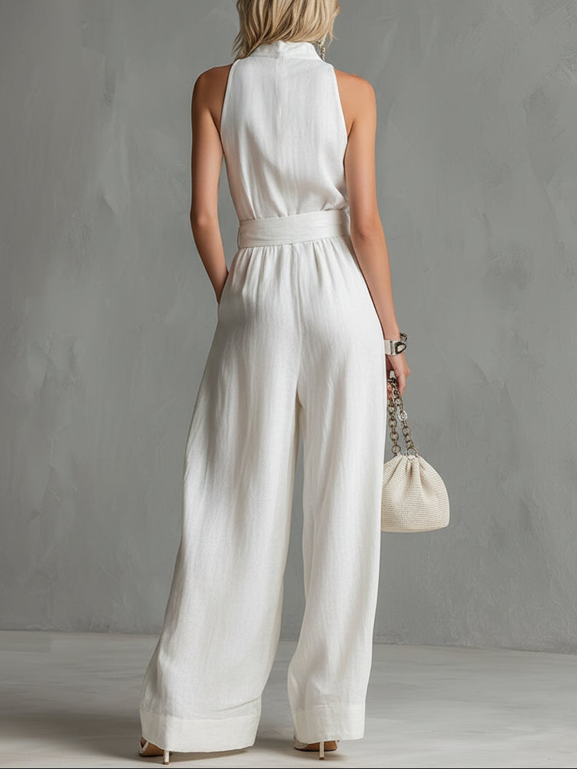 Elegante mono urbano sin mangas Doris