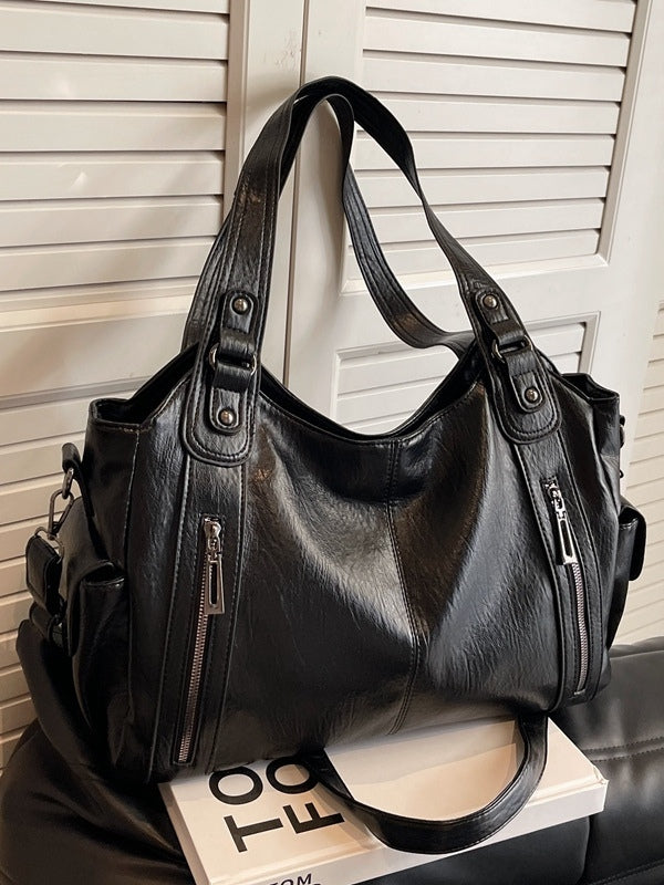 Bolso Tote Remaches Gran Capacidad