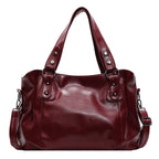 Retro casual high-end niche shoulder tote bag