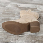 Botines Cowboy Western Vintage con Flecos