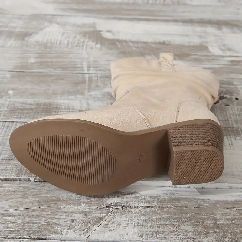 Botines Cowboy Western Vintage con Flecos