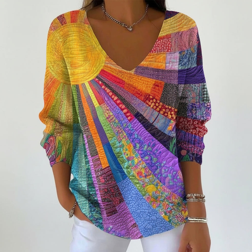 Top Vintage mujer