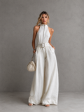 Elegante mono urbano sin mangas Doris