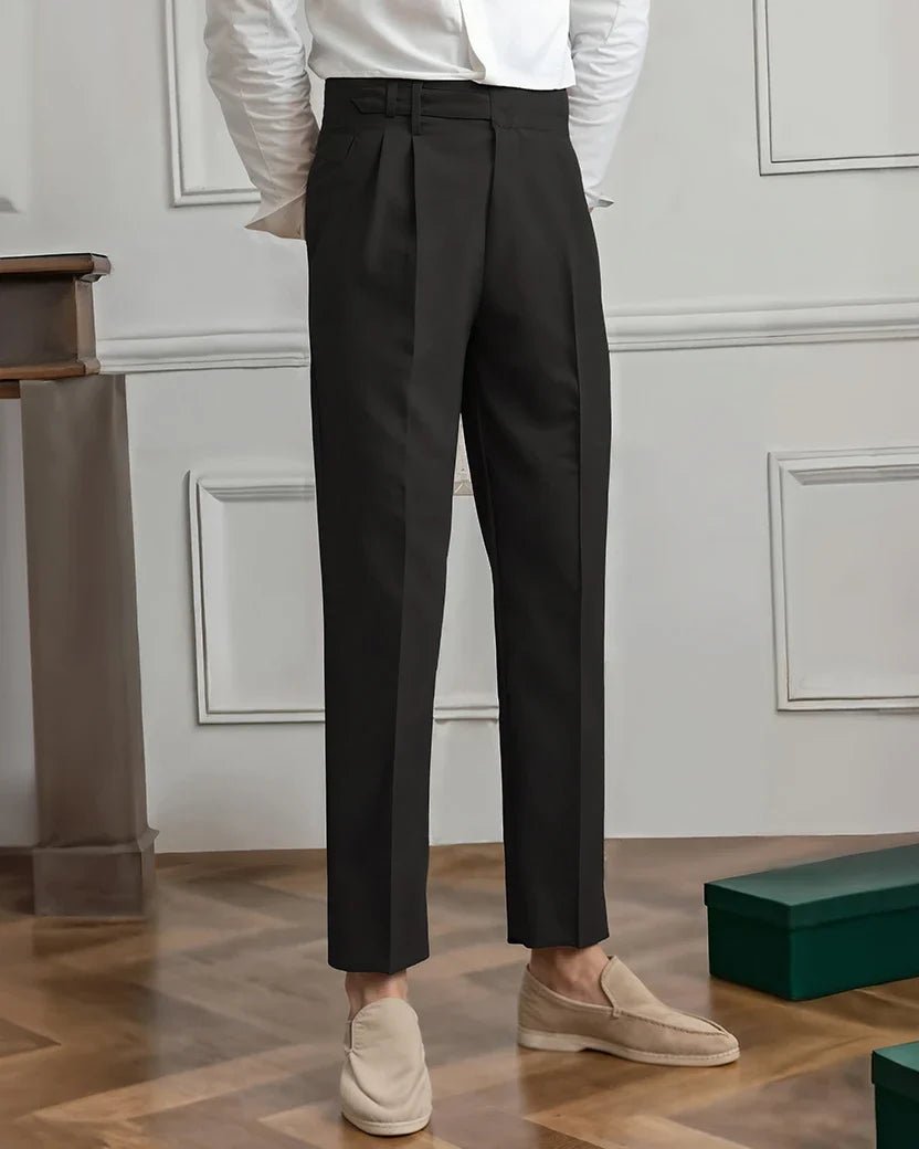 Pantalón con pinzas Executive - LOVRA DESIGN