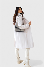 Yara Double-Breasted Wool Coat with a Fitted Cut