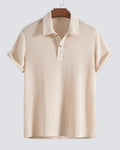 Polo de punto gofrado Sorello - LOVRA DESIGN