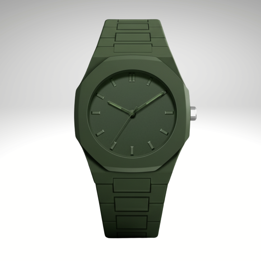 2x1 KRONOS Watch – Black Polycarbonate Edition