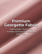 Pink Chiffon Ruffled Hem Maxi Dress