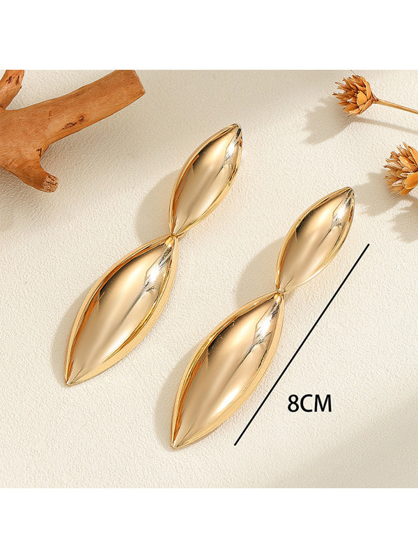 Gold Teardrop Earrings