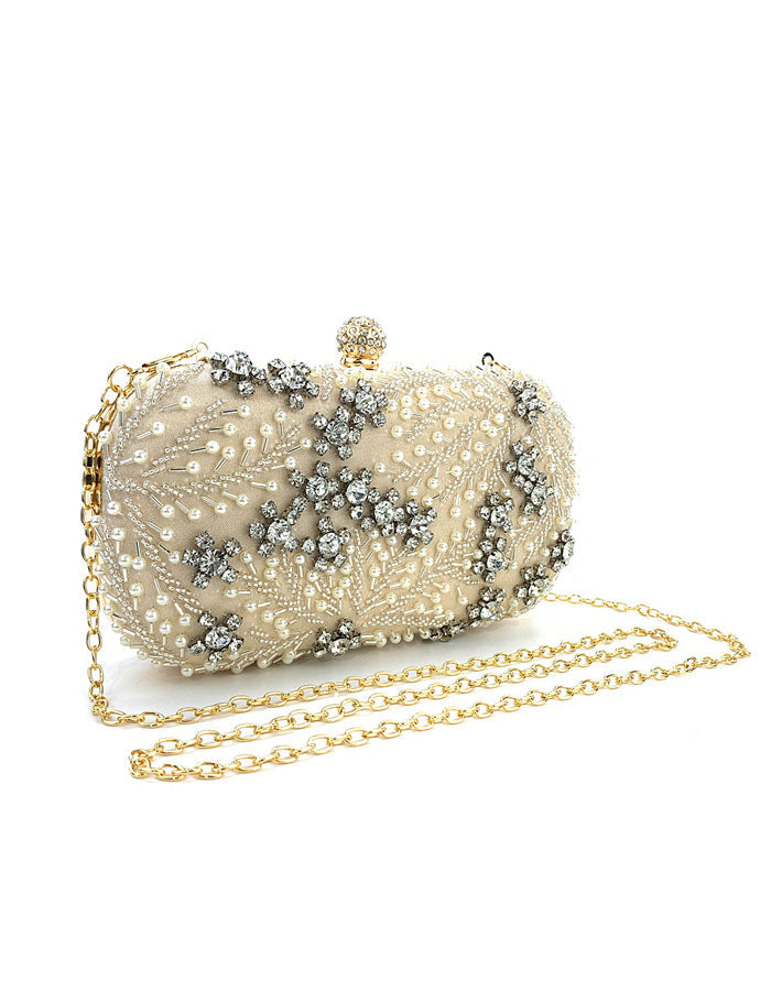 Handmade Beaded Evening Clutch/crossbody Bag