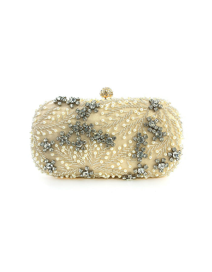 Handmade Beaded Evening Clutch/crossbody Bag
