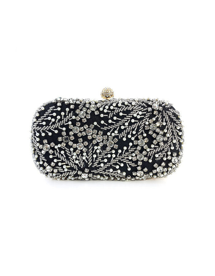 Handmade Beaded Evening Clutch/crossbody Bag