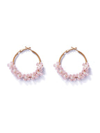 Geometric Pig Nose Patchwork Long Earrings