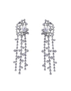Geometric Tassel Waterfall Shaped Alloy Earrings