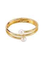 Vintage Pearl Multi-Strand Bracelet