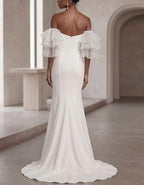 Solid Color Strapless Maxi Dress