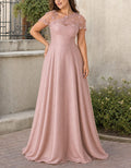 Solid Color Asymmetrical Mesh Floral Satin Maxi Dress