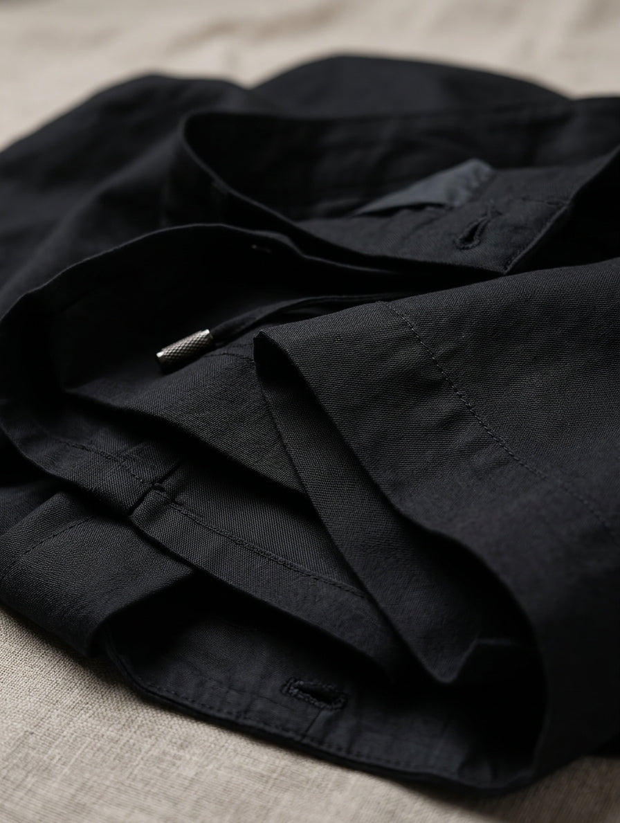 Pantalón tobillero negro
