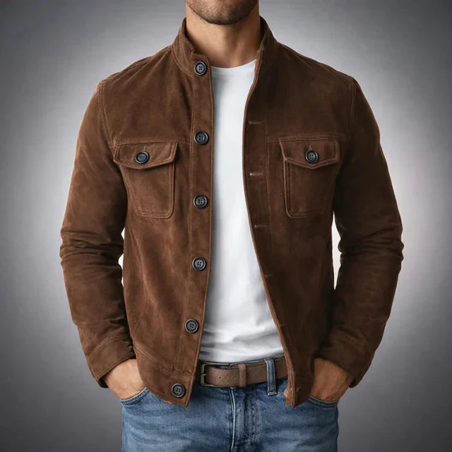 Chaqueta MILANO Ante Italiano Estructurado