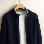 Cardigan zippé