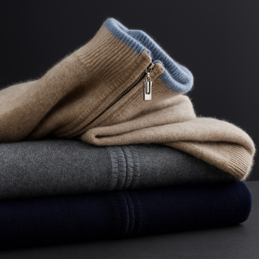 Cardigan zippé