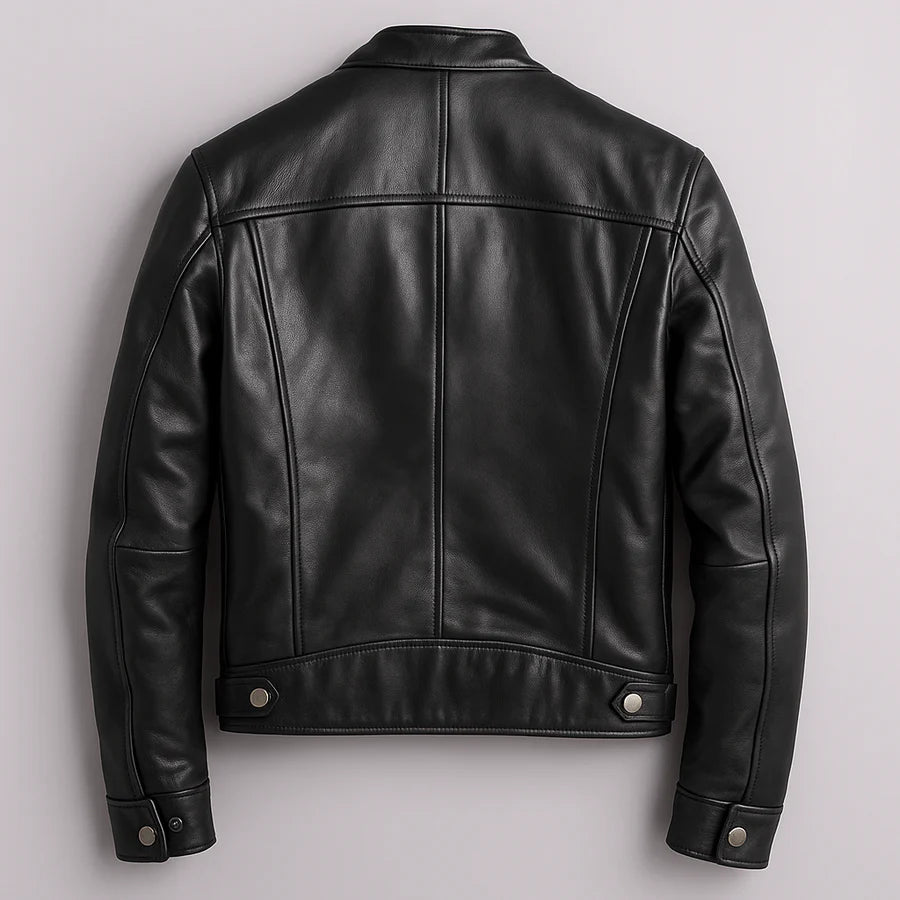 Chaqueta DILAN de cuero vintage