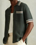 Camisa polo de crochet Martin Laurent - LOVRA DESIGN