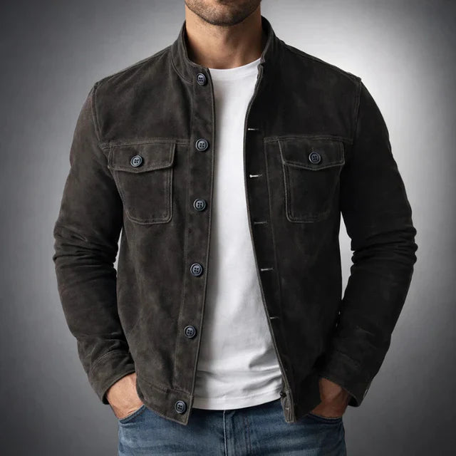 Chaqueta MILANO Ante Italiano Estructurado
