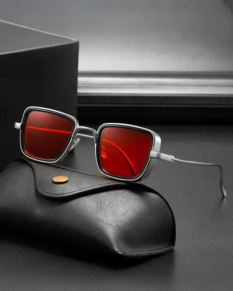 Gafas de sol cuadradas steampunk - LOVRA DESIGN