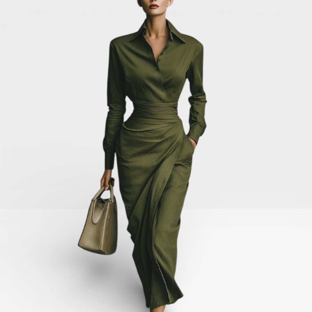 Vestido Olive Elegance