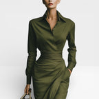 Vestido Olive Elegance