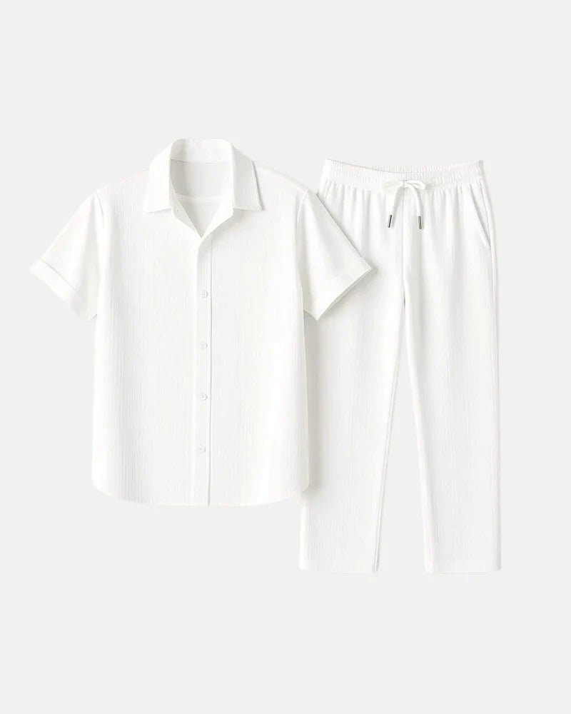Conjunto de lino relajado Sonto - LOVRA DESIGN