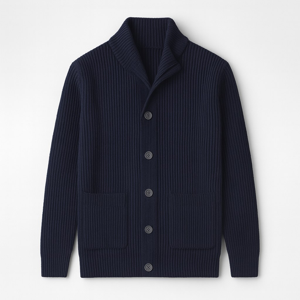 Cardigan elegante con tasche