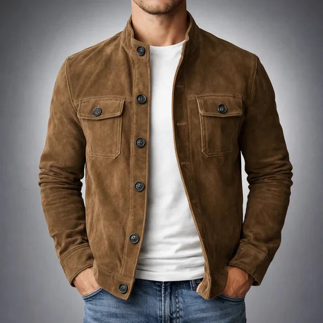 Chaqueta MILANO Ante Italiano Estructurado