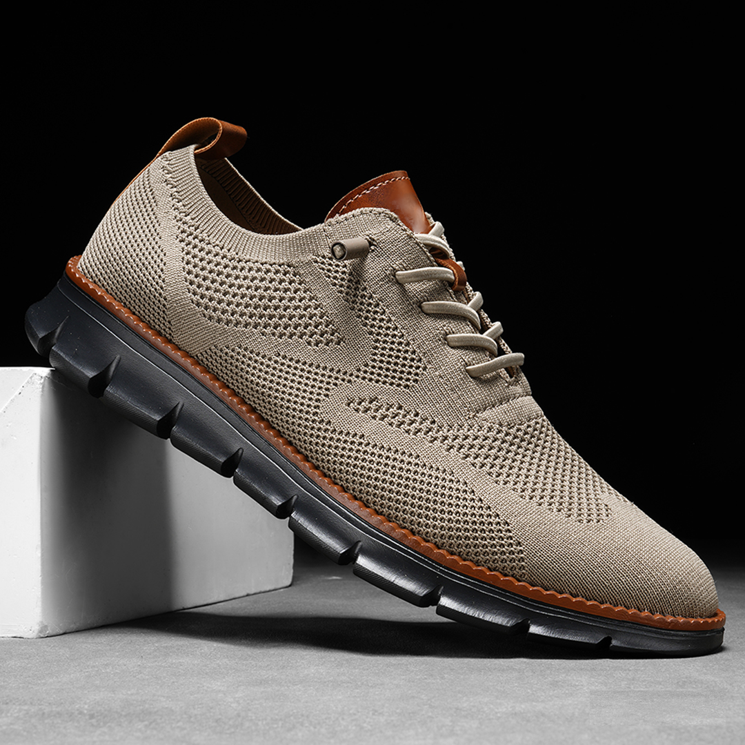 Zapato Híbrido BIARRITZ – Knit & Leather Edition