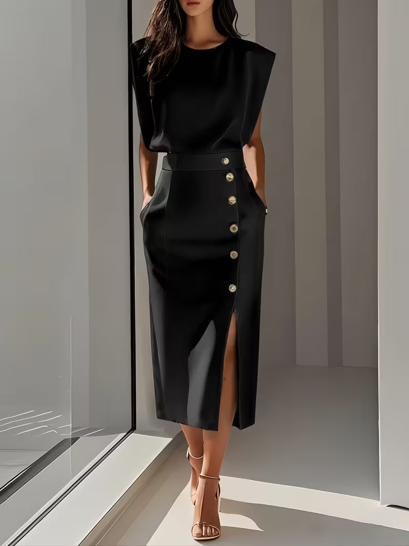 Vestido Ivory Elegance