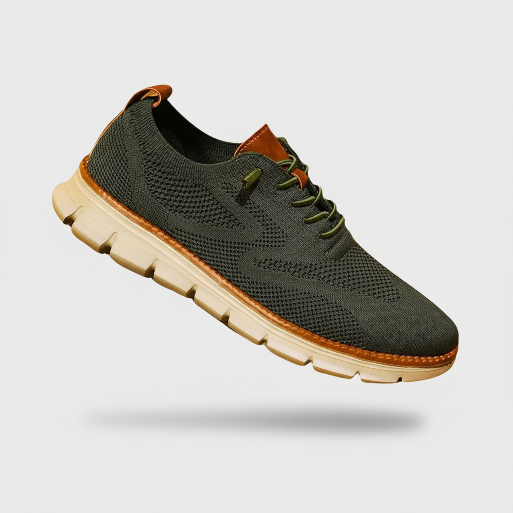 BIARRITZ Hybrid Shoe – Knit & Leather Edition