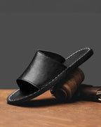 Sandalias de piel auténtica Tavola - LOVRA DESIGN
