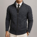Cardigan in lana merino avvitato