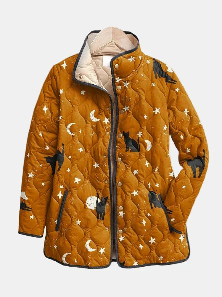 Quilted Cats and Stars Jacket