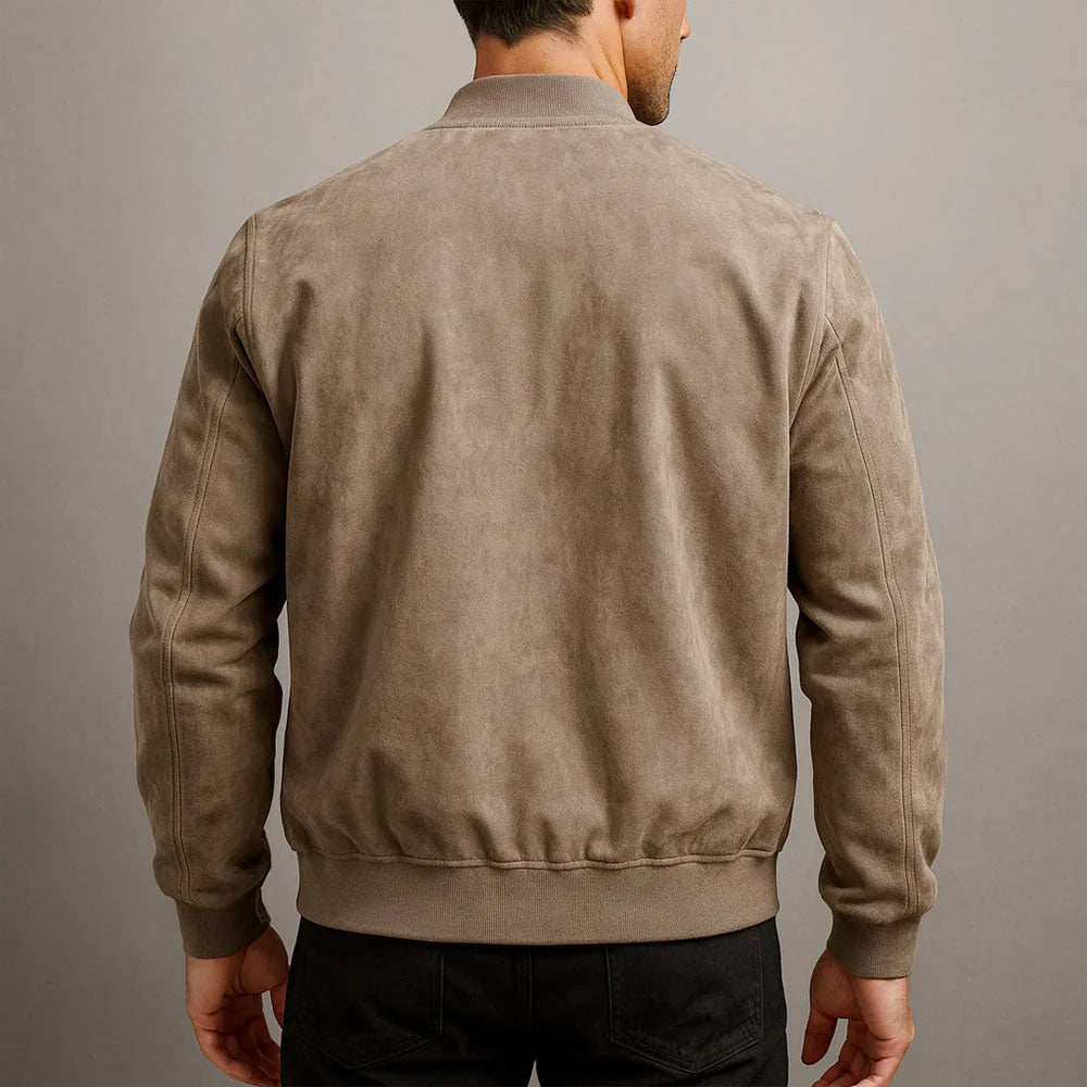 RIVIERA Bomber Premium Structured Suede