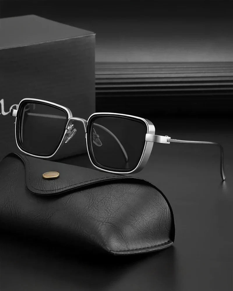 Gafas de sol cuadradas steampunk - LOVRA DESIGN