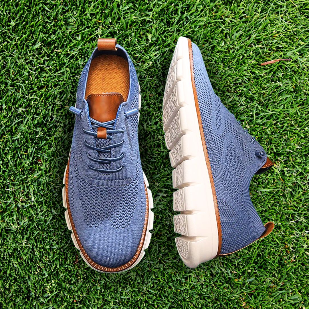 Zapato Híbrido BIARRITZ – Knit & Leather Edition
